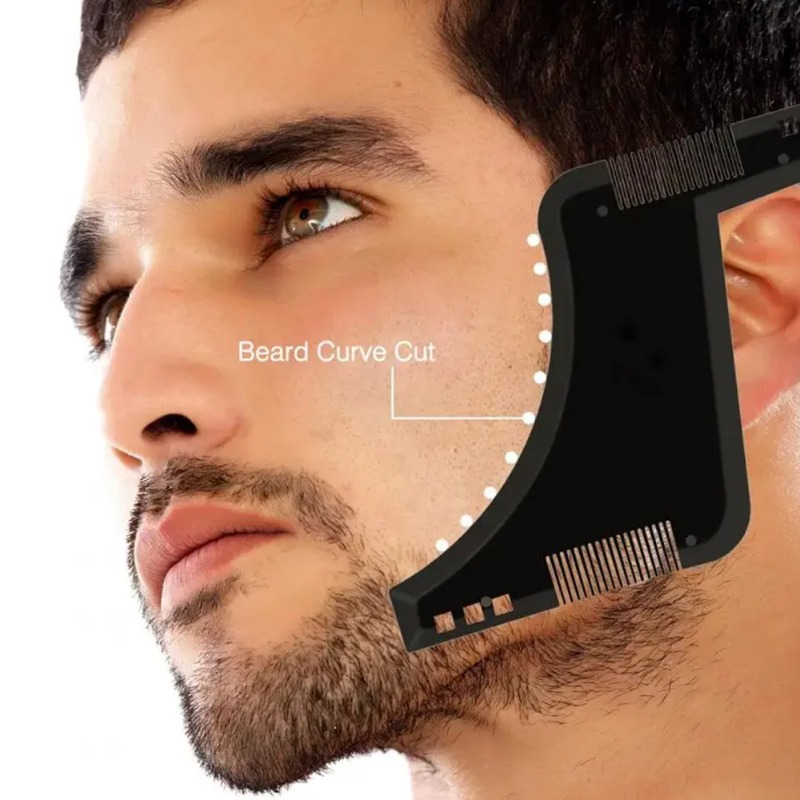 Men'S Grooming Product - 1 шт. Мужской шаблон-гребень для формирования