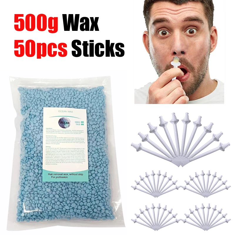 Men'S Grooming Wax - Портативный набор воска для носа 50