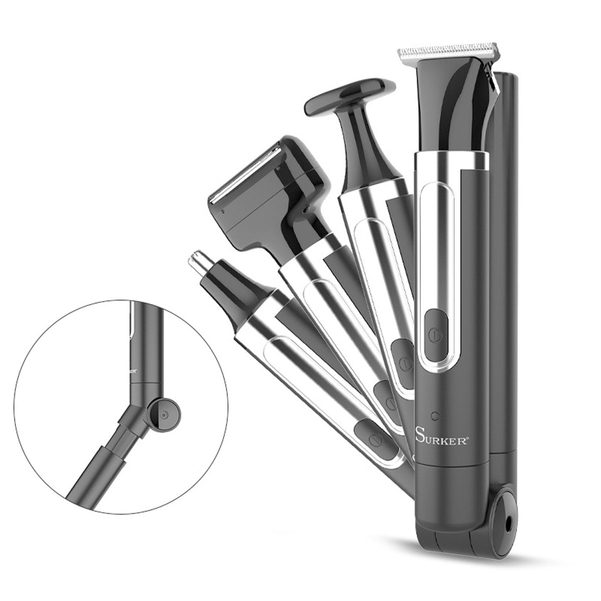 Men'S Grooming Razor Kit - Бритва Surker 4-в-1 для мужчин, набор