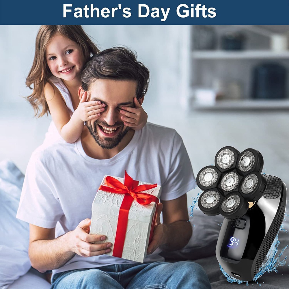 Men'S Grooming Razor Kit - Электробритва A60T Effortless 7D для мужчин,