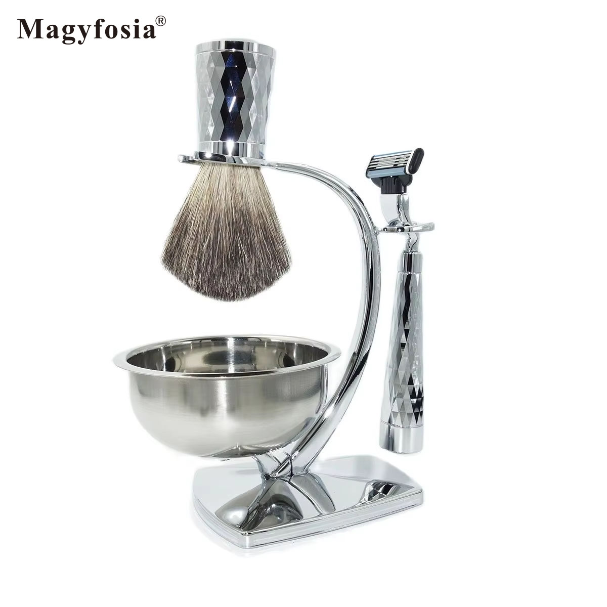 Men'S Grooming Razor Kit - Magyfosia, новая блестящая мерцающая мужская ручная