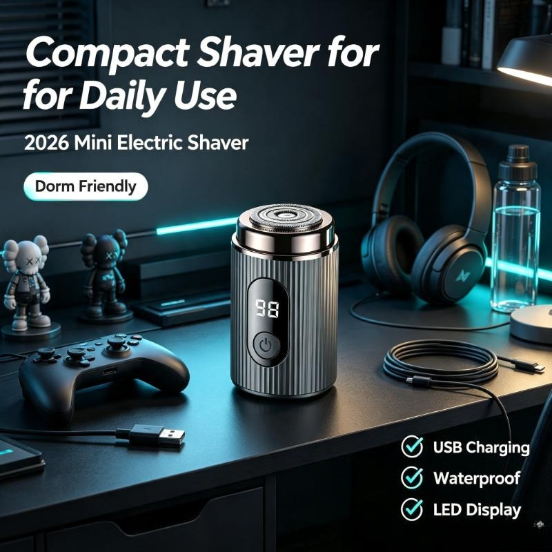 Мини-электробритва 2026, порта – обзор и цена Men'S Grooming Razor Kit