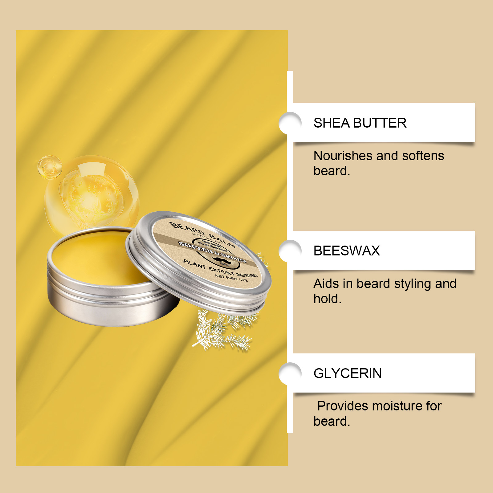 Воск для ухода за мужской боро – обзор и цена Men'S Grooming Wax