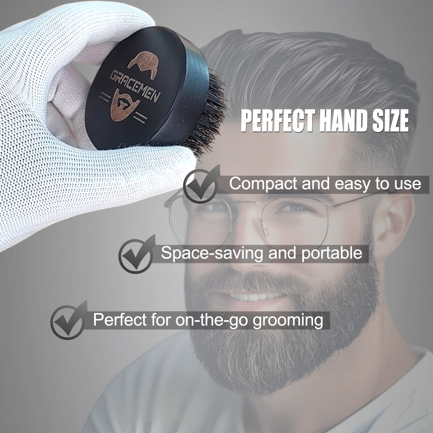 Круглая щетка для бороды для м – обзор и цена Men'S Grooming Product