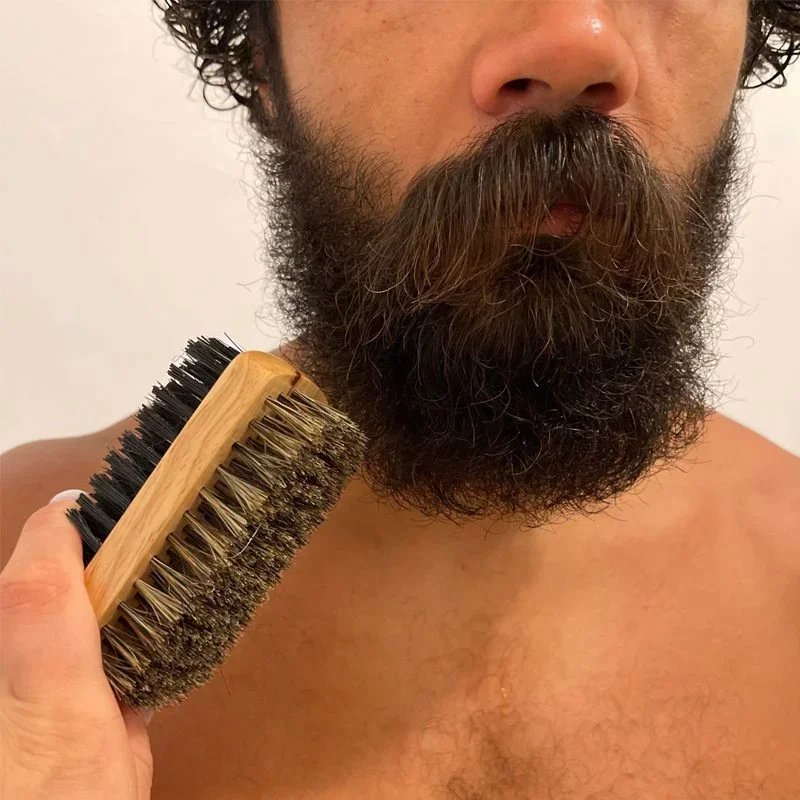 Щетка для бороды с натуральной – обзор и цена Men'S Grooming Product