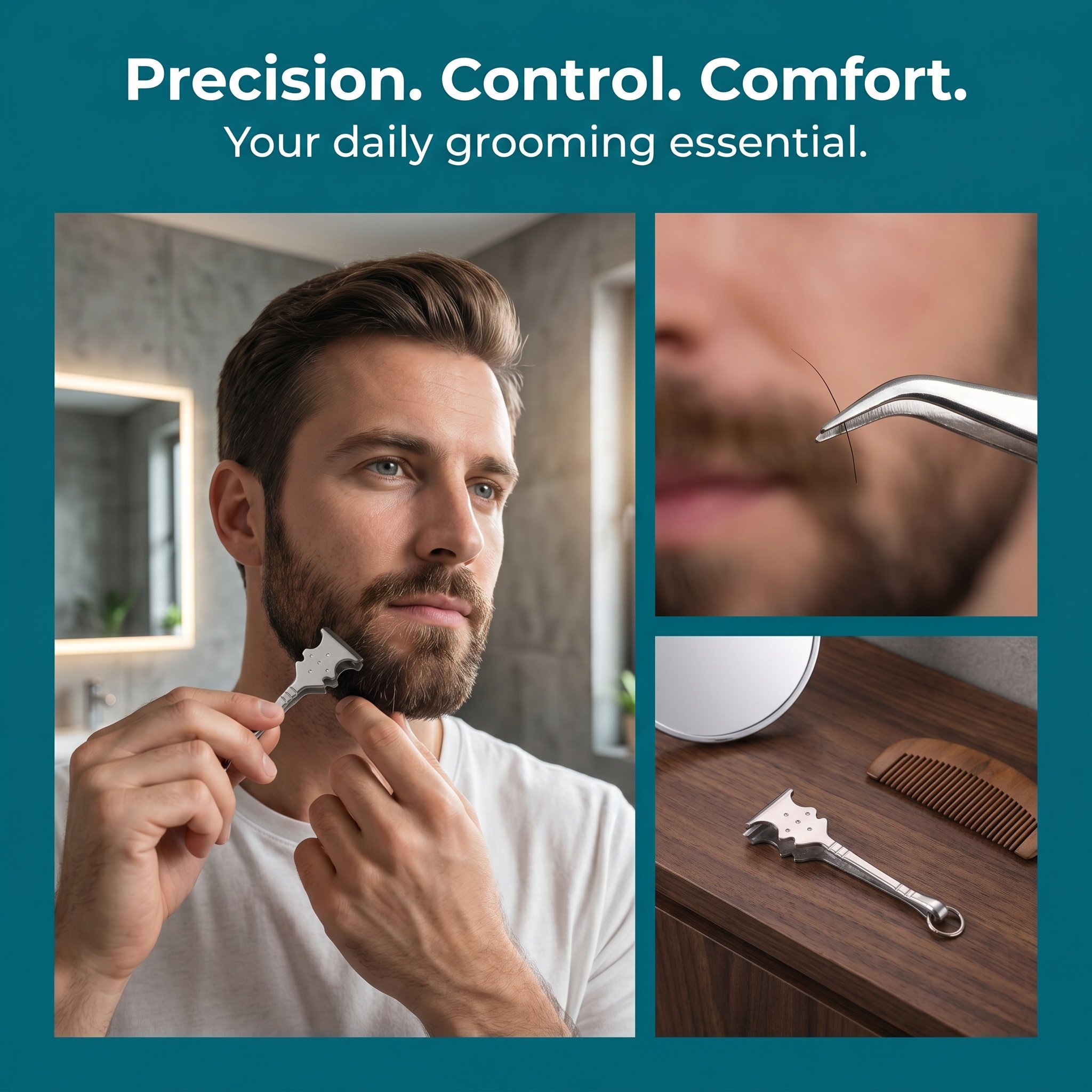 Пинцет для бороды из нержавеющ – обзор и цена Men'S Grooming Tips